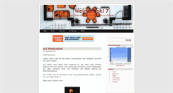 Desktop Screenshot of baublog.weimerhohl.de